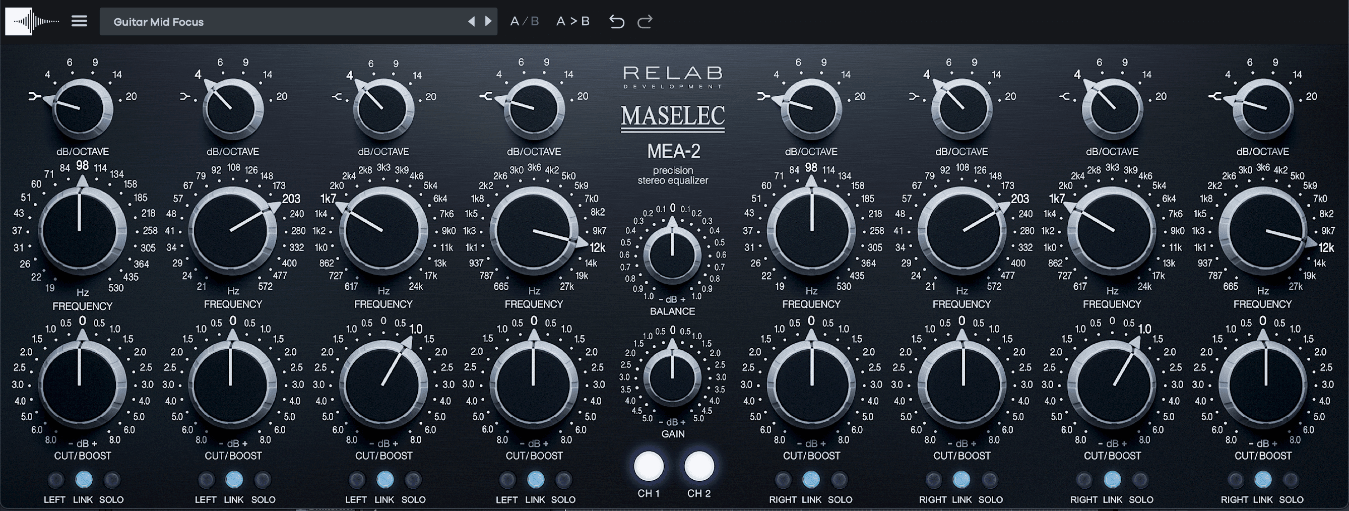 Maselec Precision Stereo EQ